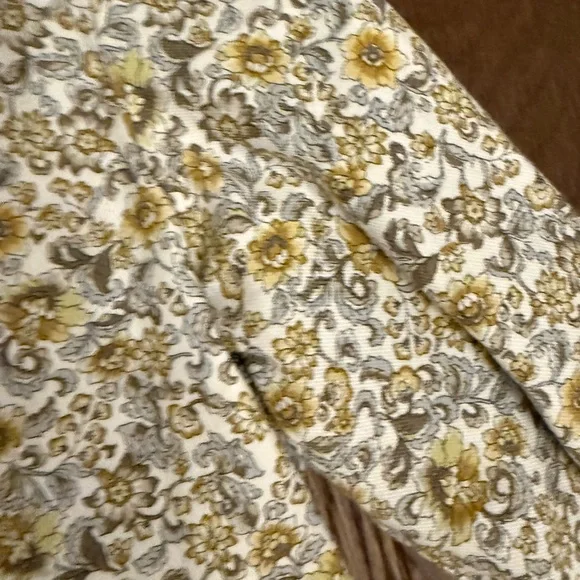 La Coqueta Floral Kids Dress with Yellow Accents